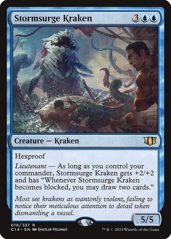 Stormsurge Kraken (18) [Commander 2014]