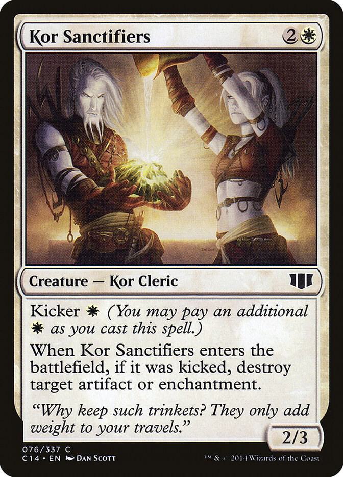 Kor Sanctifiers (76) [Commander 2014]