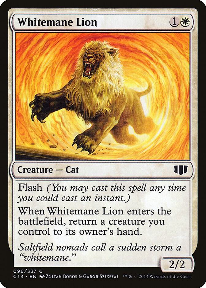 Whitemane Lion (96) [Commander 2014]