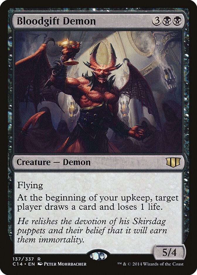 Bloodgift Demon (137) [Commander 2014]