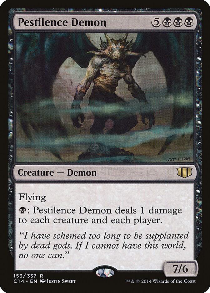 Pestilence Demon (153) [Commander 2014]
