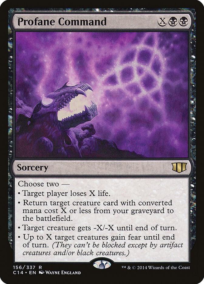 Profane Command (156) [Commander 2014]