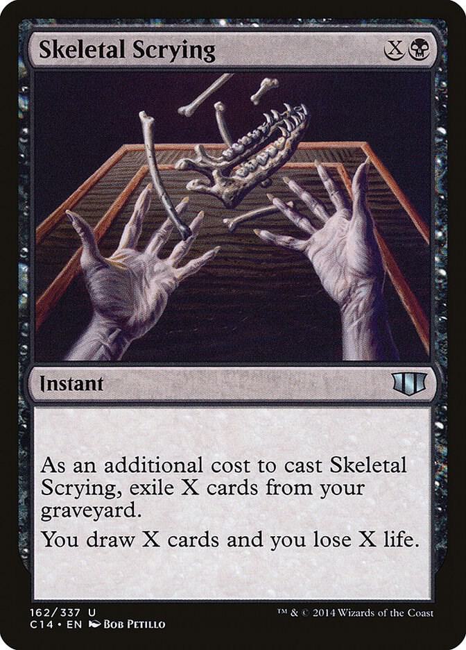 Skeletal Scrying (162) [Commander 2014]