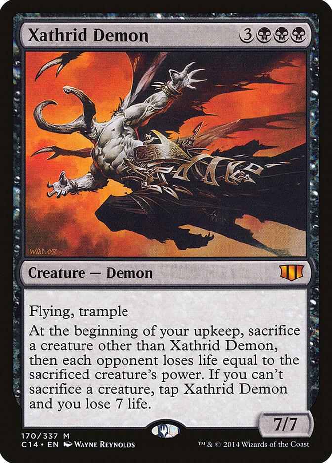 Xathrid Demon (170) [Commander 2014]