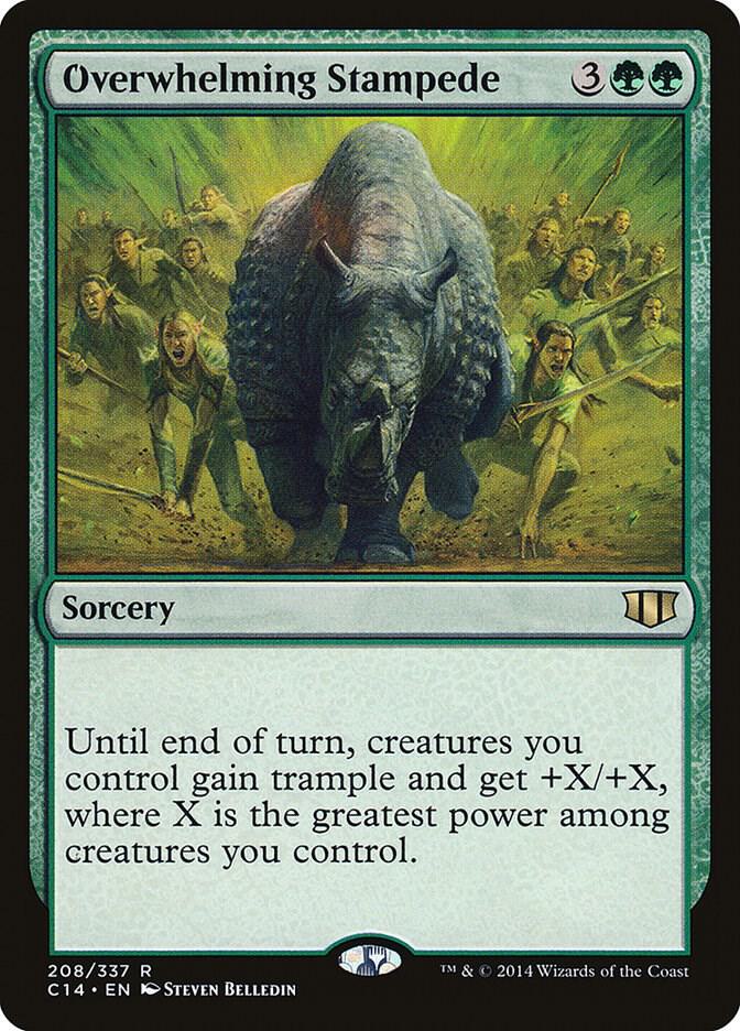 Overwhelming Stampede (208) [Commander 2014]