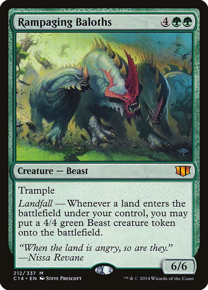Rampaging Baloths (212) [Commander 2014]