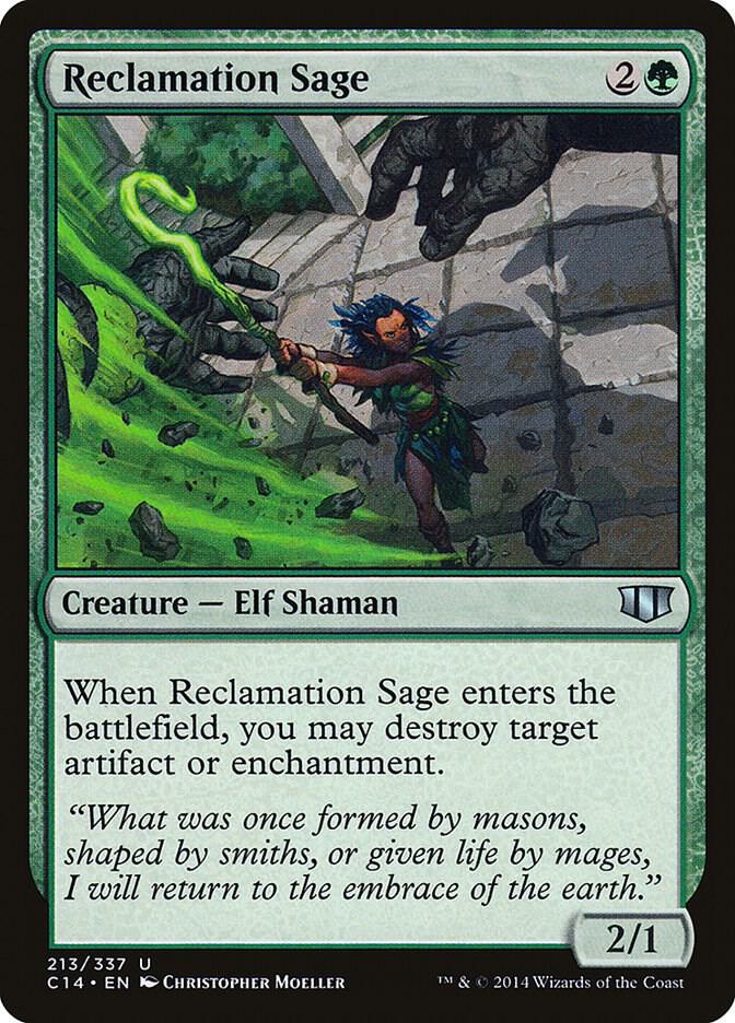 Reclamation Sage (213) [Commander 2014]