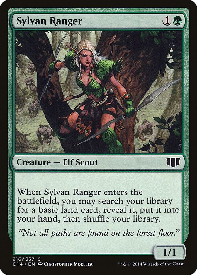 Sylvan Ranger (216) [Commander 2014]