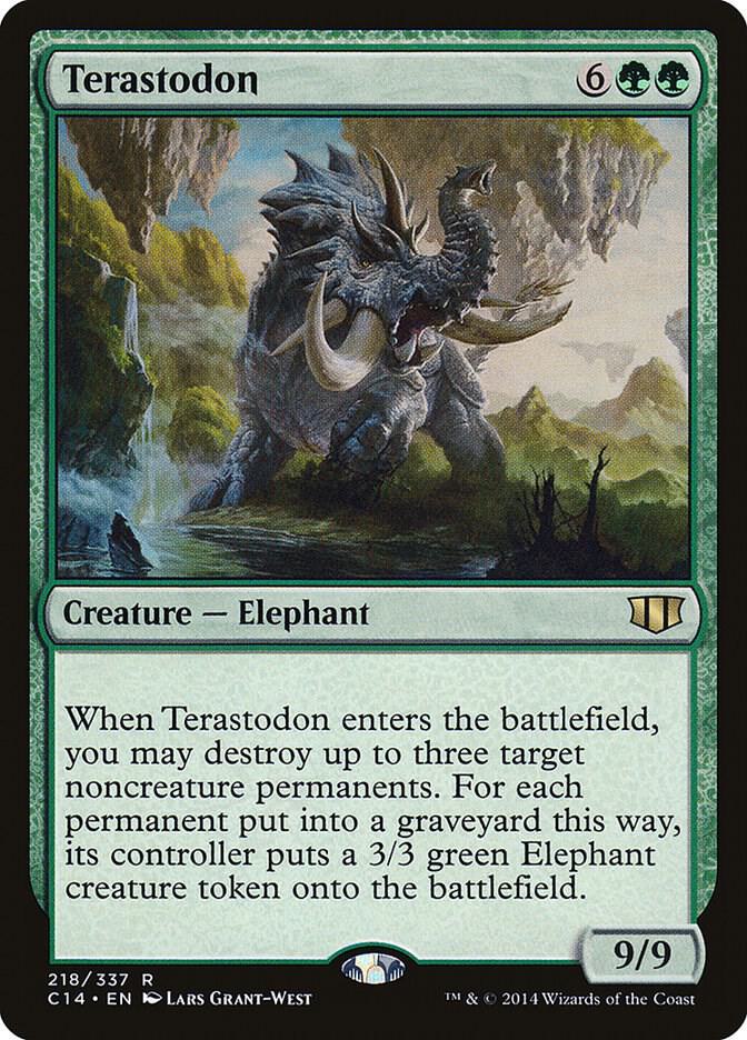 Terastodon (218) [Commander 2014]