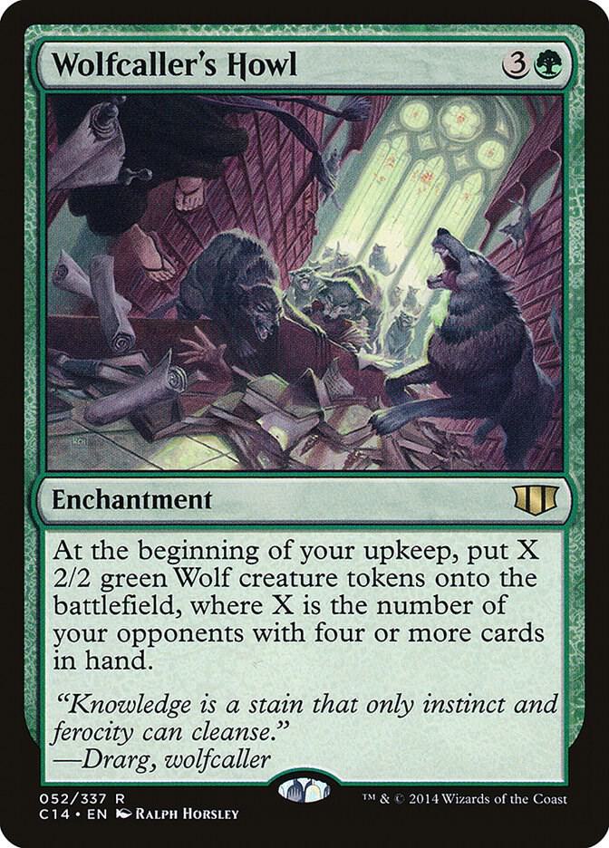 Wolfcaller's Howl (52) [Commander 2014]