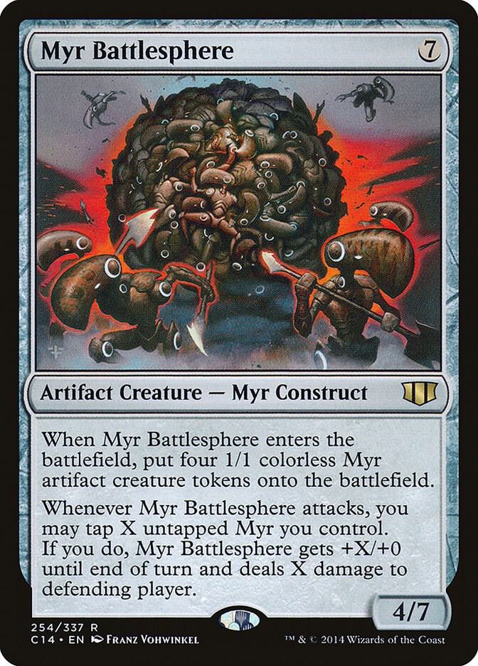 Myr Battlesphere (254) [Commander 2014]