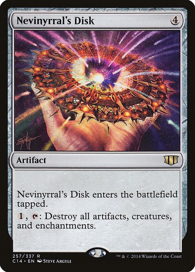 Nevinyrral's Disk (257) [Commander 2014]