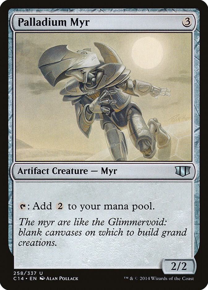 Palladium Myr (258) [Commander 2014]