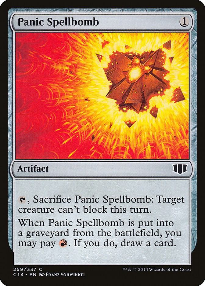 Panic Spellbomb (259) [Commander 2014]