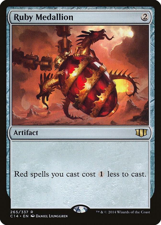 Ruby Medallion (265) [Commander 2014]