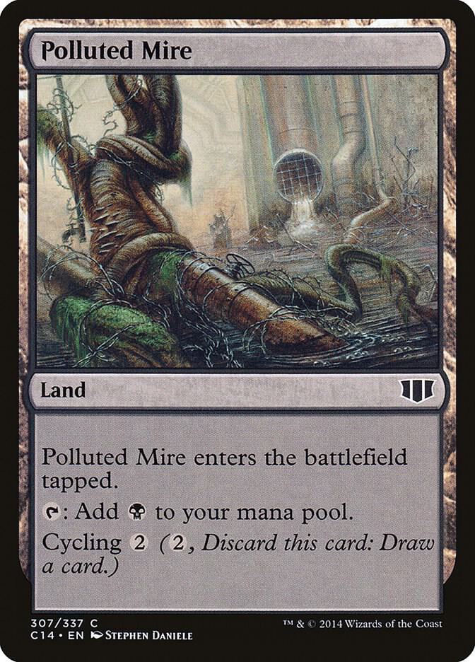 Polluted Mire (307) [Commander 2014]
