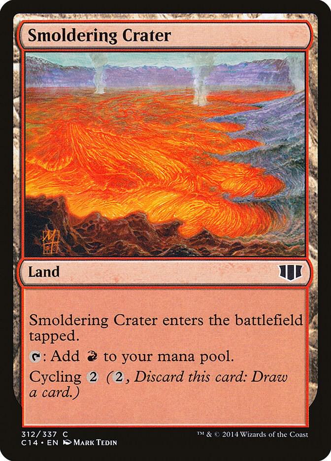 Smoldering Crater (312) [Commander 2014]