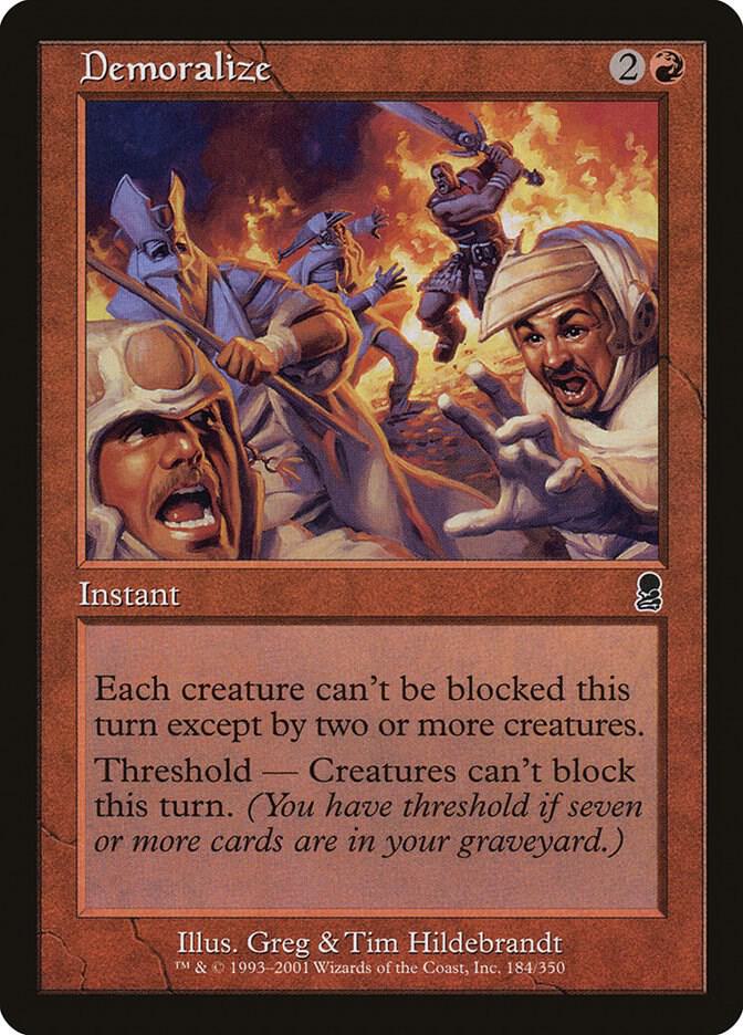 Demoralize (184) [Odyssey]