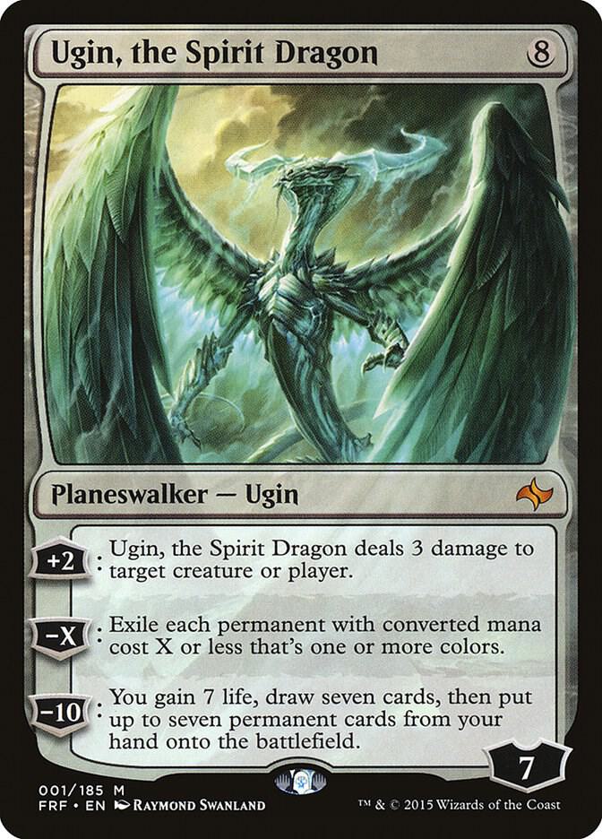 Ugin, the Spirit Dragon (1) [Fate Reforged]