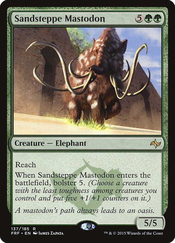 Sandsteppe Mastodon (137) [Fate Reforged]