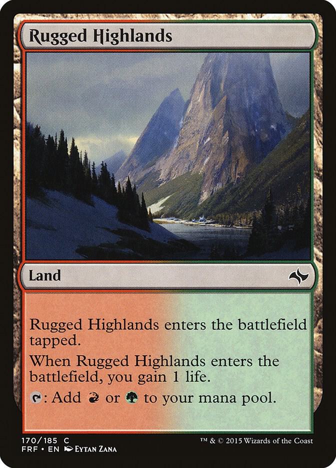 Rugged Highlands (170) [Fate Reforged]