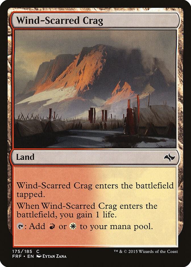 Wind-Scarred Crag (175) [Fate Reforged]