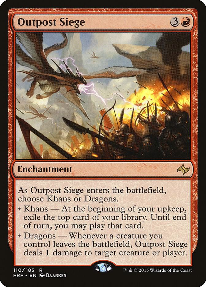 Outpost Siege (110) [Fate Reforged]