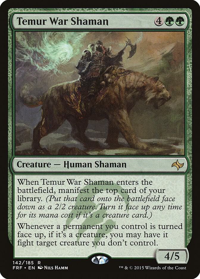 Temur War Shaman (142) [Fate Reforged]