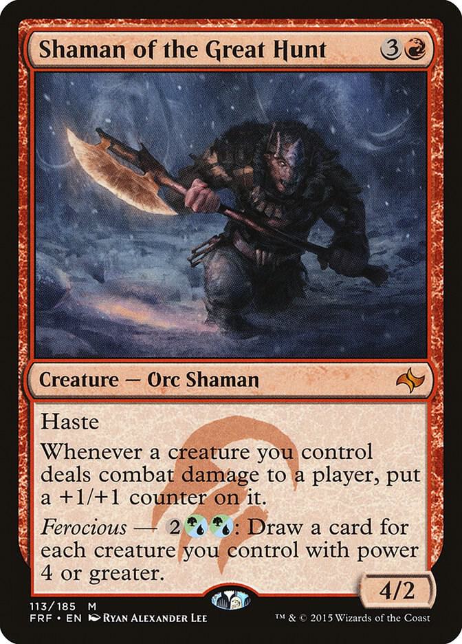 Shaman of the Great Hunt (113) [Fate Reforged]