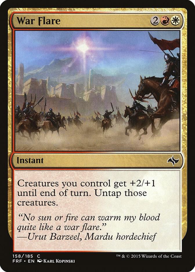 War Flare (158) [Fate Reforged]