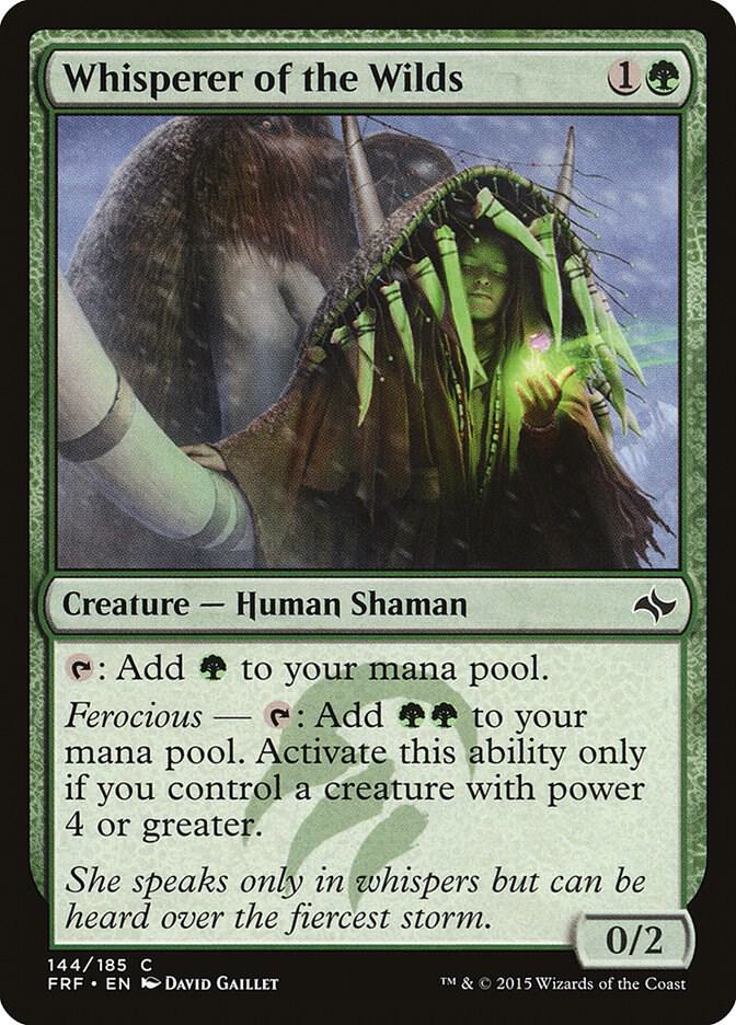 Whisperer of the Wilds (144) [Fate Reforged]