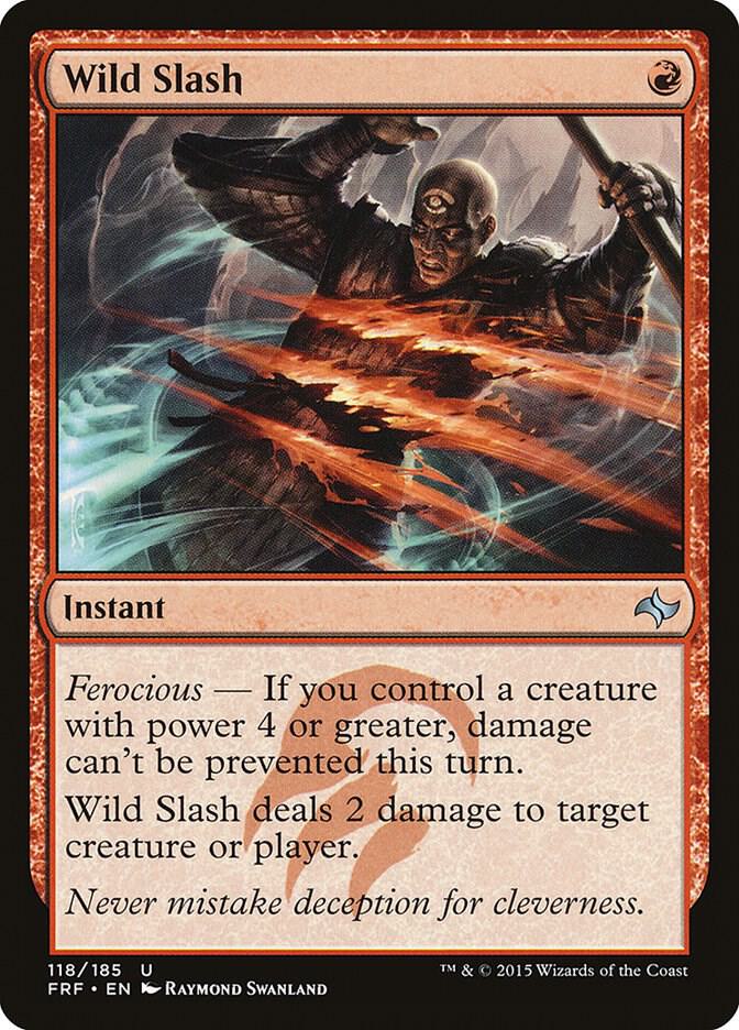 Wild Slash (118) [Fate Reforged]