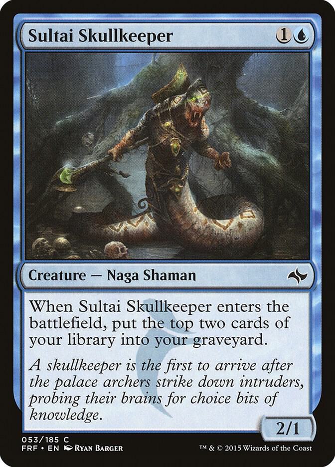 Sultai Skullkeeper (53) [Fate Reforged]