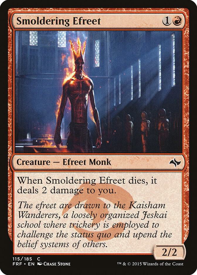 Smoldering Efreet (115) [Fate Reforged]