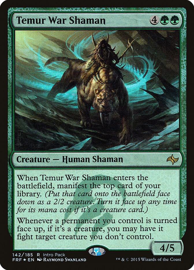 Temur War Shaman (142) [Unique and Miscellaneous Promos]