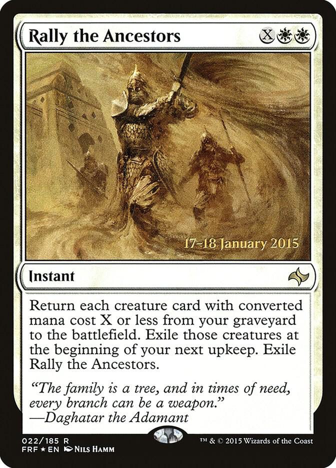 Rally the Ancestors (22) [Prerelease Cards]
