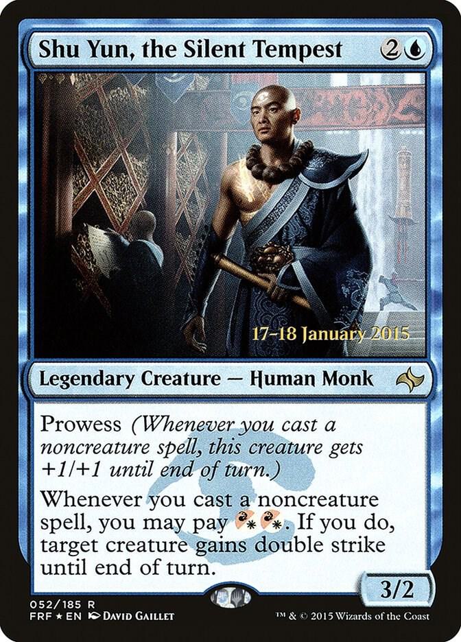 Shu Yun, the Silent Tempest (52) [Prerelease Cards]