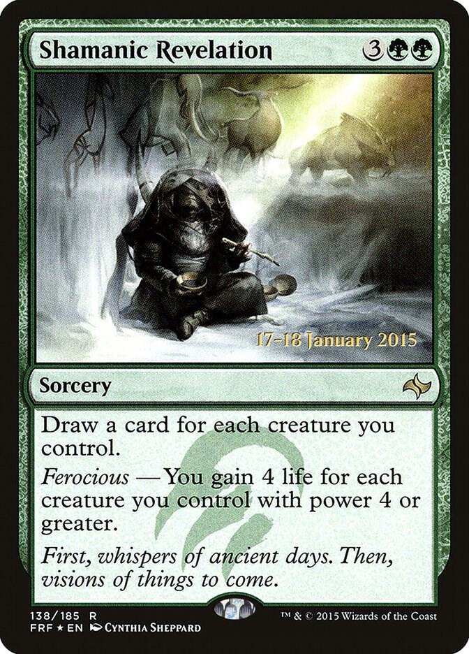 Shamanic Revelation (138) [Prerelease Cards]