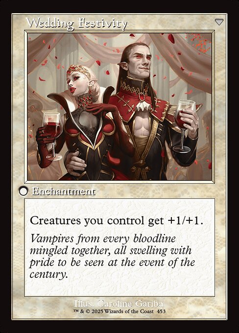 Wedding Announcement (Retro Frame) (453) [Innistrad Remastered] Reverse