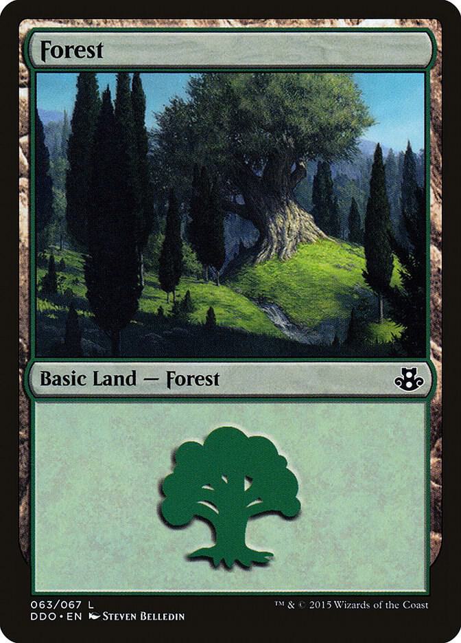 Forest (063) [Duel Decks: Elspeth vs. Kiora]