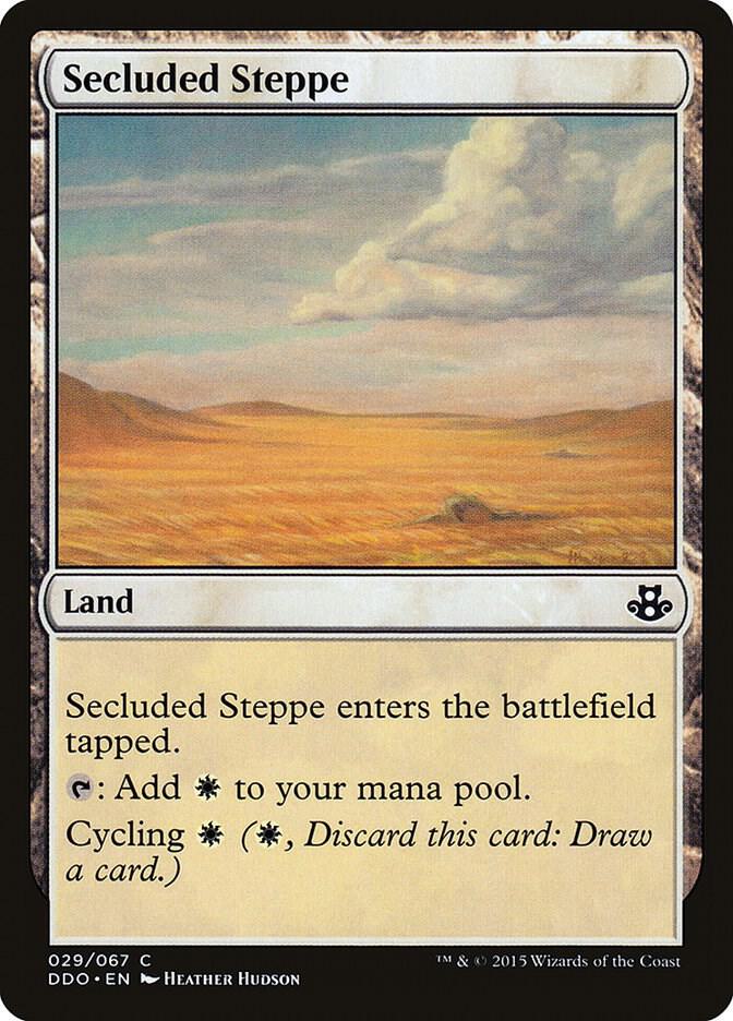 Secluded Steppe (29) [Duel Decks: Elspeth vs. Kiora]