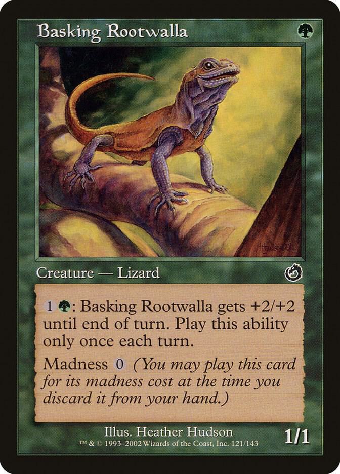 Basking Rootwalla (121) [Torment]