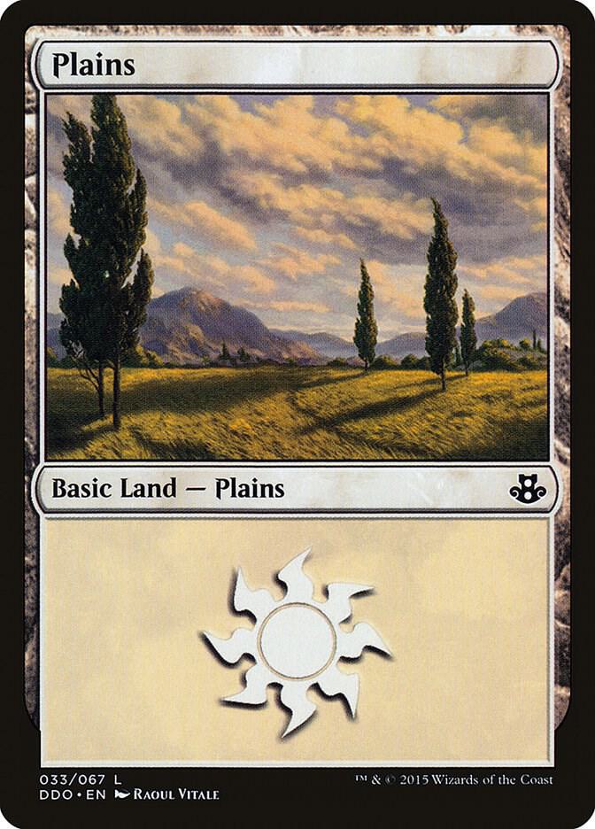 Plains (033) [Duel Decks: Elspeth vs. Kiora]