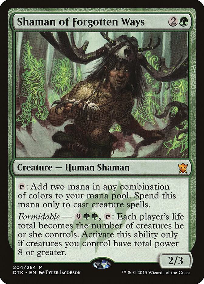 Shaman of Forgotten Ways (204) [Dragons of Tarkir]