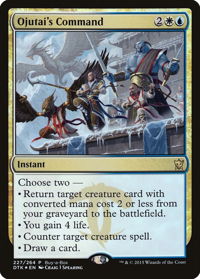 Ojutai's Command (227) [Buy-A-Box Promos]