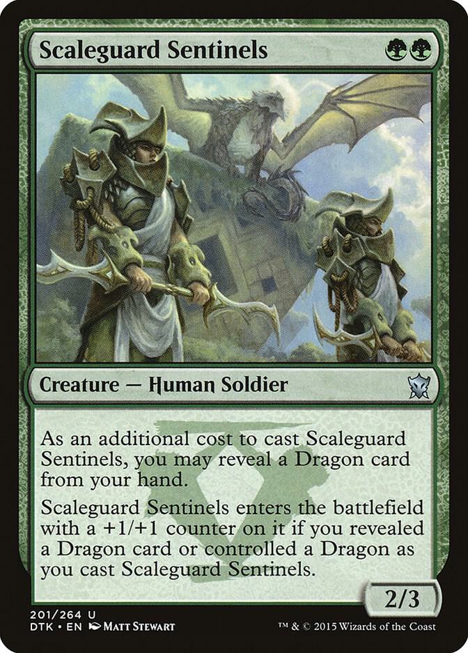Scaleguard Sentinels (201) [Dragons of Tarkir]