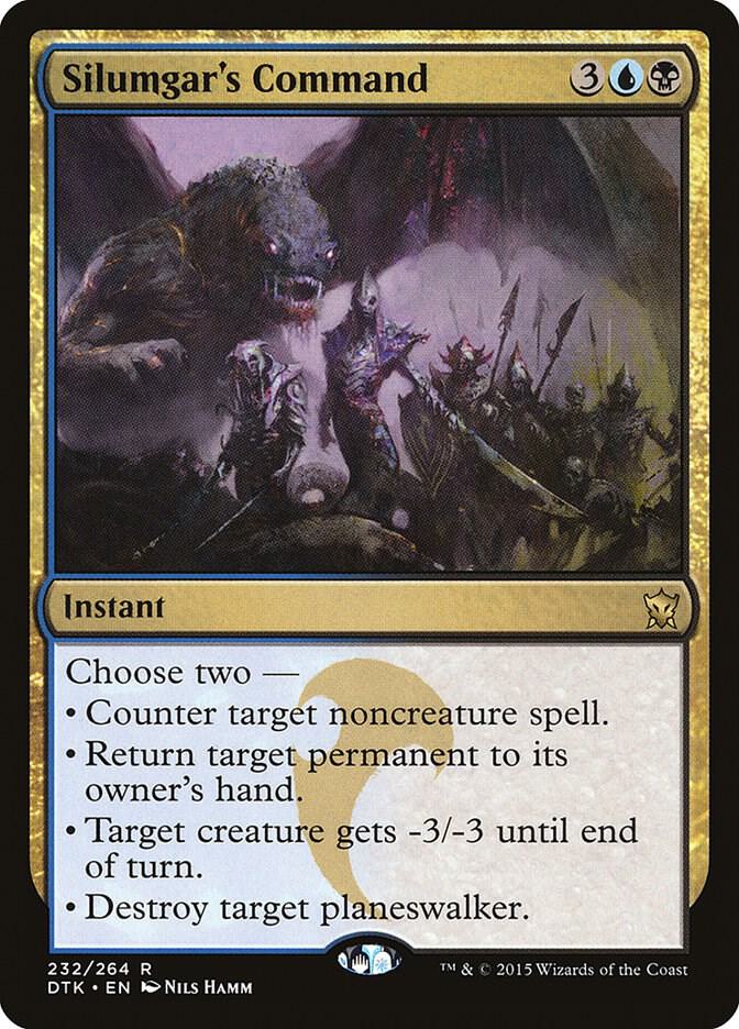Silumgar's Command (232) [Dragons of Tarkir]