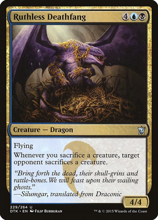 Ruthless Deathfang (229) [Dragons of Tarkir]