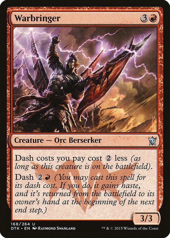 Warbringer (168) [Dragons of Tarkir]