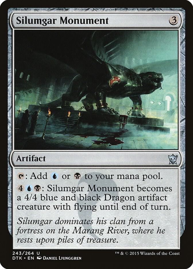 Silumgar Monument (243) [Dragons of Tarkir]